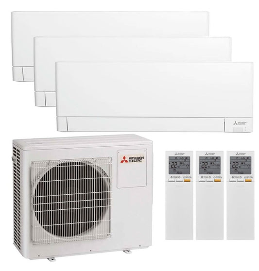 Pompe à chaleur Air Air Mitsubishi - 3 unites MSZ-AY15 + 1 unité MSZ-AY20